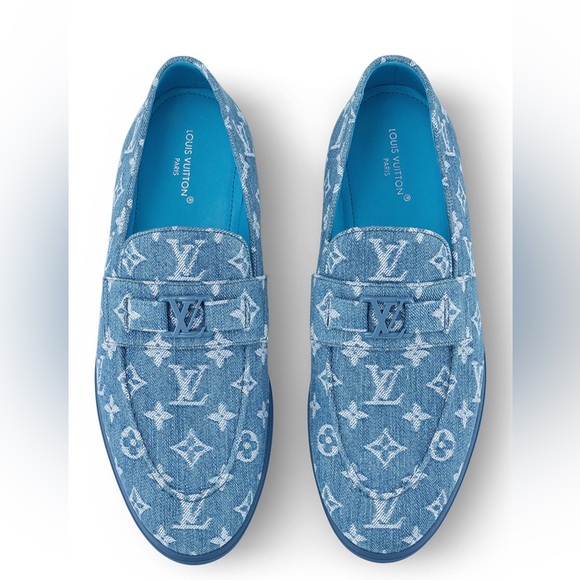 Louis Vuitton Other - NEW Louis Vuitton Men’s Denim Estate Loafer - US 9